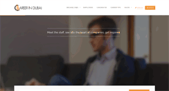 Desktop Screenshot of careerindubai.net